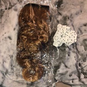 HAIRPIECE with Drawstring Velcro